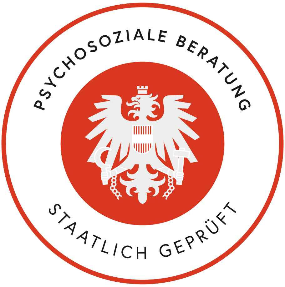 Psychosoziale Beratung staatlich geprüft Logo